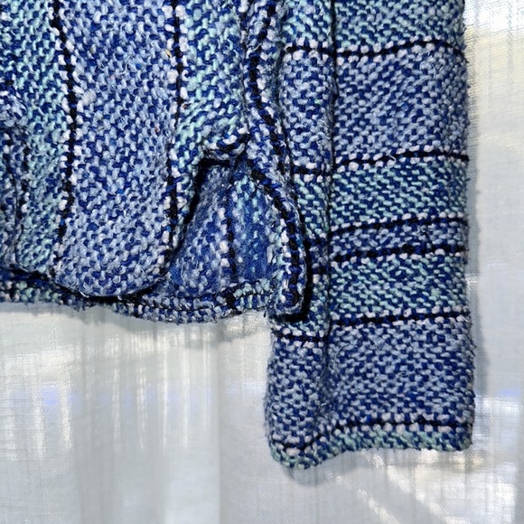 Youth Large boho Mexican poncho - Picture 2 of 7